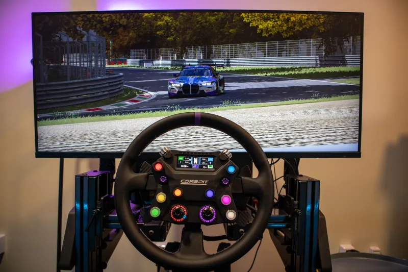 Racing simulators at Virtual Gozsdu