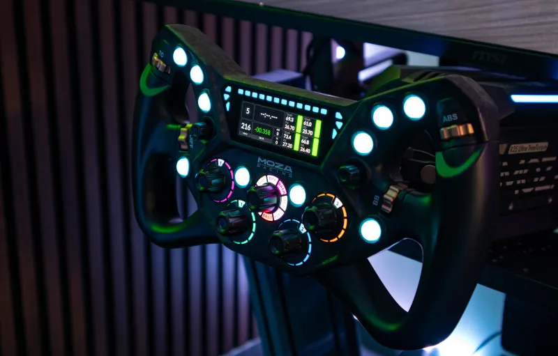 MOZA racing wheel