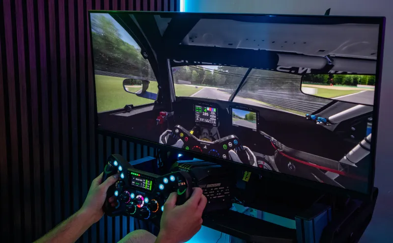 Racing simulators at Virtual Gozsdu